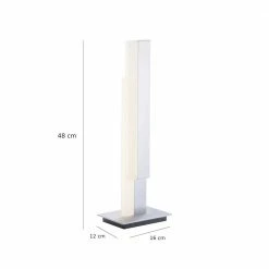 Paul Neuhaus 2-flammige ZigBee Smart Home LED Tischleuchte Q-Tower 48 cm Hoch 4W, dimmbar über Fernbedienung -Tischleuchten Verkäufe 2flammige zigbee smart home 4728 954 paulneuhaus 472895