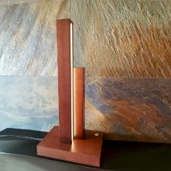 Spot-Light 2fl. LED Tischleuchte Manhattan H 41,5cm Holzfarbe wählbar -Tischleuchten Verkäufe 2flled tischleuchte manhattan415cm holzfarbe 1370422 spotlight