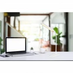 GLOBO dimmbare eckige LED Tischleuchte Lampe mit Sensor CCT-Lichtfarbsteuerung Sockel rechteckig USB Kabel ohne Adapter Flexo inkl. Akku Tischlampe weiß -Tischleuchten Verkäufe dimmbare eckige led tischleuchte 58419am1280x1280 globo 58419