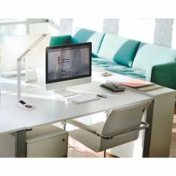 GLOBO dimmbare höhenverstellbare eckige LED Tischleuchte mit CCT-Lichtfarbsteuerung rechteckige Base 2 Gelenke 5W Wireless Charger Kabel 15m USB charger Tischlampe silberfarben -Tischleuchten Verkäufe dimmbare hhenverstellbare eckige led 58404amFDpgX1tyXoOH21280x1280 globo 58404