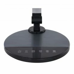 GLOBO dimmbare höhenverstellbare runde LED Tischleuchte Lampe mit Sensor CCT-Lichtfarbsteuerung aus Aluminium gebürstet e Base und Schirm 3 Gelenke drehbar Kabel 13m Tischlampe schwarz -Tischleuchten Verkäufe dimmbare hhenverstellbare runde led 58428Be1280x1280 globo 58428b