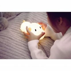 Niermann dimmbare LED Nachtlicht Akkuleuchte Kinderleuchte aus Silikon mit Schalter 10 x 12 cm Hund Eggy & Friends -Tischleuchten Verkäufe dimmbare led nachtlicht akkuleuchte 4260198488141 7 niermann 85853