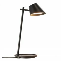 Nordlux dimmbare LED Tischleuchte skandinavische Tischlampe mit Schalter ø 145 cm