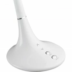 GLOBO dimmbare runde LED Tischleuchte mit CCT-Lichtfarbsteuerung BaseFlexo FlexoTouch ON/OFF Tischlampe Chrom und weiß -Tischleuchten Verkäufe dimmbare runde led tischleuchte 58271e1280x1280 globo 58271