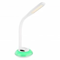 GLOBO dimmbare runde LED Tischleuchte mit CCT-Lichtfarbsteuerung e Base Flexo 5W Lautsprecher Kabel 15m Tischlampe weiß 18 GLOBO dimmbare runde LED Tischleuchte mit CCT-Lichtfarbsteuerung e Base Flexo 5W Lautsprecher Kabel 15m Tischlampe weiß -Tischleuchten Verkäufe dimmbare runde led tischleuchte 58409i1280x1280 globo 58409