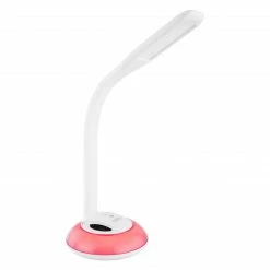 GLOBO dimmbare runde LED Tischleuchte mit CCT-Lichtfarbsteuerung e Base Flexo 5W Lautsprecher Kabel 15m Tischlampe weiß 17 GLOBO dimmbare runde LED Tischleuchte mit CCT-Lichtfarbsteuerung e Base Flexo 5W Lautsprecher Kabel 15m Tischlampe weiß -Tischleuchten Verkäufe dimmbare runde led tischleuchte 58409k1280x1280 globo 58409