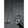 B-Leuchten dimmbare schwenkbare zylindrische LED Tischleuchte Tischlampe schwarz mit Schalter -Tischleuchten Verkäufe dimmbare schwenkbare zylindrische led 50352106 bleuchten 50352106
