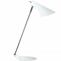 Nordlux E14 Tischleuchte Tischlampe Weiss mit Schalter ø 145 cm