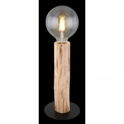 GLOBO E27 Tischleuchte aus Holz matt gerade ohne Schirm Tischlampe schwarz und natur mit Schalter ø 15 cm 11 GLOBO E27 Tischleuchte aus Holz matt gerade ohne Schirm Tischlampe schwarz und natur mit Schalter ø 15 cm -Tischleuchten Verkäufe e27 tischleuchte aus holz 15441T1ax1280x1280 globo 15441t1