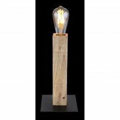 GLOBO E27 Tischleuchte aus Holz matt Tischlampe schwarz und dunkelbraun mit Schalter -Tischleuchten Verkäufe e27 tischleuchte aus holz 15455T1cx1280x1280 globo 15455t1