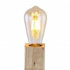 GLOBO E27 Tischleuchte aus Holz matt Tischlampe schwarz und dunkelbraun mit Schalter -Tischleuchten Verkäufe e27 tischleuchte aus holz 15455T1e1280x1280 globo 15455t1