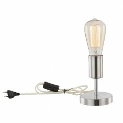 Tischleuchten Verkäufe -Tischleuchten Verkäufe edison tischleuchte metall nickel 122604 lhg 122605