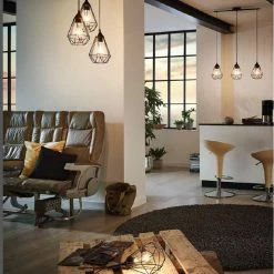 EGLO Geometrische Tischleuchte Ø 17,5cm 1flammig - in 2 Farben -Tischleuchten Verkäufe geometrische tischleuchte 175cm 1111262EGLO eglo