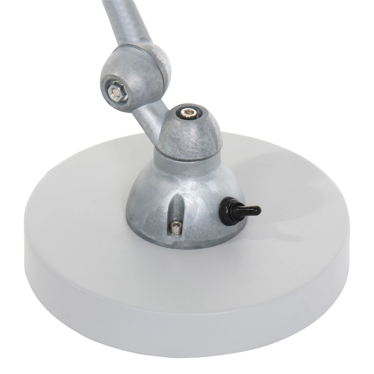 Steinhauer Tischleuchte im Industrie-Stil mit einstellbarem Arm, Klassiker, schwenkbar, mit Kippschalter am Lampenfuß, E14, 4 Farben 6 Steinhauer Tischleuchte im Industrie-Stil mit einstellbarem Arm, Klassiker, schwenkbar, mit Kippschalter am Lampenfuß, E14, 4 Farben – Bild 4