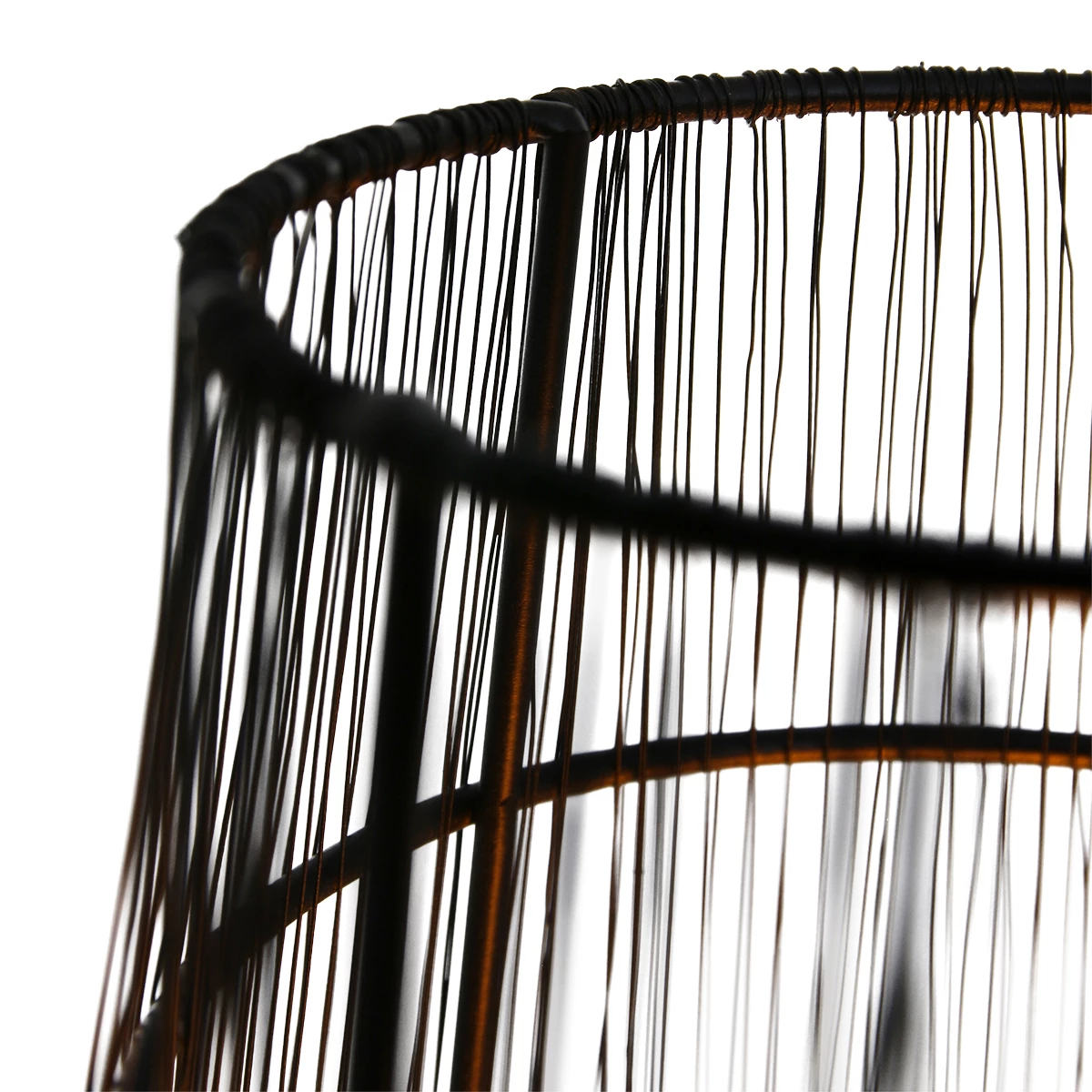 Steinhauer industrielle E27 Tischleuchte konische Käfigleuchte schwarz matt Tischlampe Filament-Leuchte 17 x 29 cm 6 Steinhauer industrielle E27 Tischleuchte konische Käfigleuchte schwarz matt Tischlampe Filament-Leuchte 17 x 29 cm – Bild 4