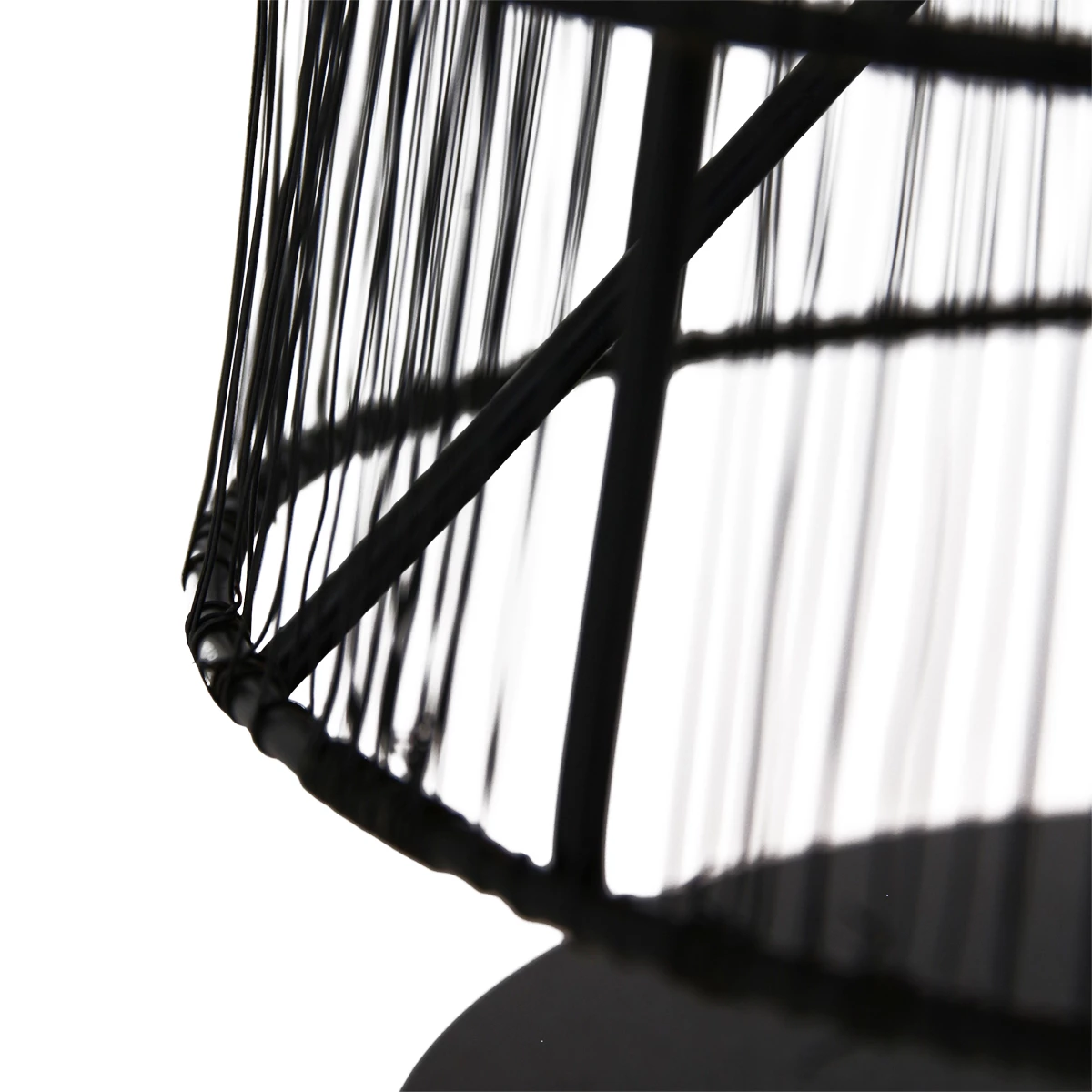 Steinhauer industrielle E27 Tischleuchte konische Käfigleuchte schwarz matt Tischlampe Filament-Leuchte 17 x 29 cm 7 Steinhauer industrielle E27 Tischleuchte konische Käfigleuchte schwarz matt Tischlampe Filament-Leuchte 17 x 29 cm – Bild 5