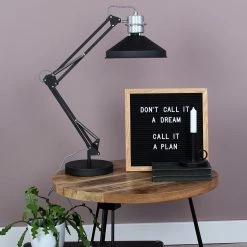 Steinhauer Industrielle Tischleuchte mit schwenkbarem Schirm, schwarz, höhenverstellbar, Schreibtischlampe mit Schnurschalter, E14 -Tischleuchten Verkäufe industrielle tischleuchte mit schwenkbarem 7702ZW 3 steinhauer 7702zw