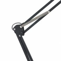 Steinhauer Industrielle Tischleuchte mit schwenkbarem Schirm, schwarz, höhenverstellbar, Schreibtischlampe mit Schnurschalter, E14 -Tischleuchten Verkäufe industrielle tischleuchte mit schwenkbarem 7702ZW 5 steinhauer 7702zw