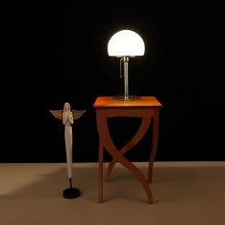 B+P LEUCHTEN GMBH Klassiker und Design orientierte Tischleuchte in chrom mit Glasfuß und Opalglasschirm 11 B+P LEUCHTEN GMBH Klassiker und Design orientierte Tischleuchte in chrom mit Glasfuß und Opalglasschirm -Tischleuchten Verkäufe klassiker und design orientierte 1720851 bpleuchtengmbh 604