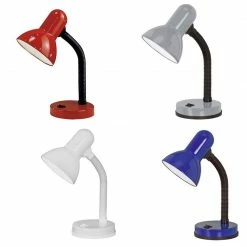 EGLO Klassische Schreibtischleuchte mit Flexarm