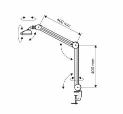Jakob Maul Klemmleuchte, Arbeitsplatzleuchte, funktional, Stahl, Weiss, Klemmfuß -Tischleuchten Verkäufe klemmleuchtearbeitsplatzleuchtefunktionalstahlweissklemmfu 605262 jakobmaul 8267002