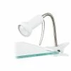 EGLO Klemmleuchte, Weiß, verstellbar, E14 LED Leuchtmittel einsetzbar -Tischleuchten Verkäufe klemmleuchtewei verstellbare14 led leuchtmittel 55135neu eglo 81262