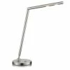 Knapstein Schlanke LED-Schreibtischleuchte in 2 Oberflächen, warmweiß