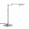 Knapstein schwenkbare LED-Tischleuchte mit Tastdimmer
