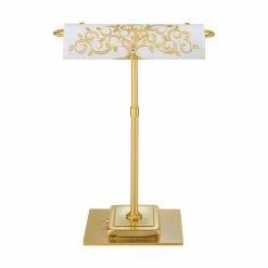 Kolarz® LED-Schreibtischleuchte Bankers in Albero Gold
