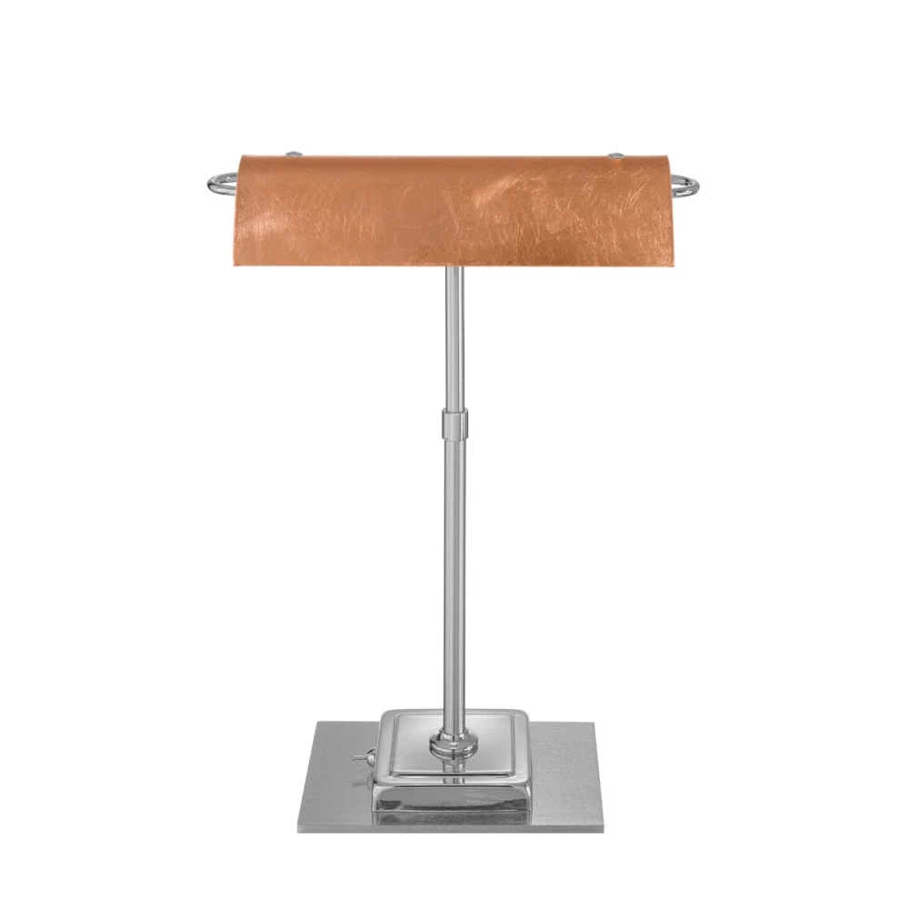 Kolarz® LED-Schreibtischleuchte Bankers in Leaf Copper/ Chrom 3 Kolarz® LED-Schreibtischleuchte Bankers in Leaf Copper/ Chrom