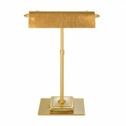 Kolarz® LED-Schreibtischleuchte Bankers in Leaf Gold