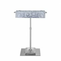 Kolarz® LED-Schreibtischleuchte Bankers in Toscana Silver/ Chrom
