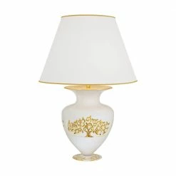 Kolarz® Tischleuchte Anfora 1-flammig in Albero Gold 90cm