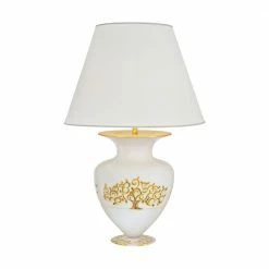 Kolarz® Tischleuchte Anfora in Albero Gold, Höhe 90cm