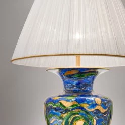 Kolarz® Tischleuchte Anfora in Aqua Blue, Höhe 90cm 11 Kolarz® Tischleuchte Anfora in Aqua Blue, Höhe 90cm -Tischleuchten Verkäufe kolarztischleuchte anfora aqua blueh90cm 0415 71L BG f3 kolarz 041571lbg