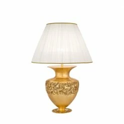 Kolarz® Tischleuchte Anfora in Libertà Gold/Antique, 65cm