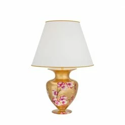 Kolarz® Tischleuchte Anfora in Primavera Gold 65cm