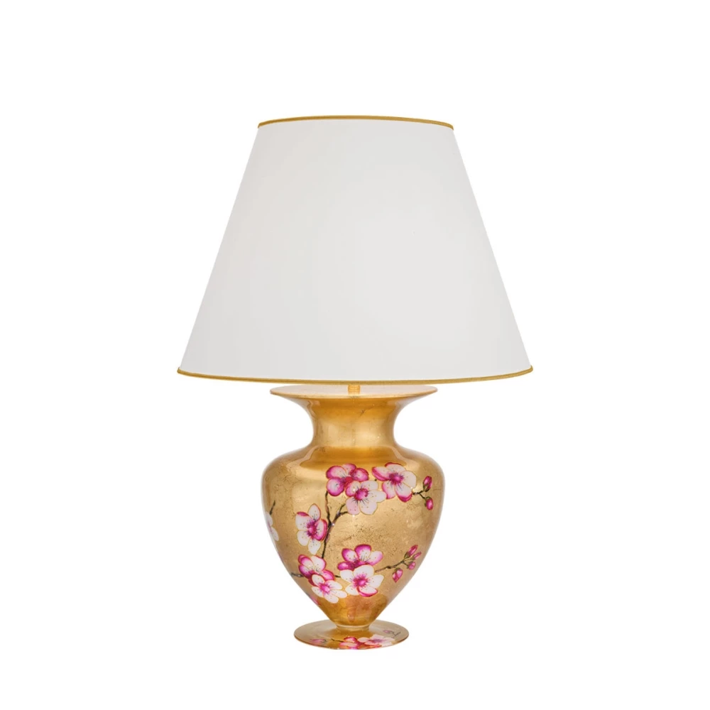 Kolarz® Tischleuchte Anfora in Primavera Gold 65cm 3 Kolarz® Tischleuchte Anfora in Primavera Gold 65cm