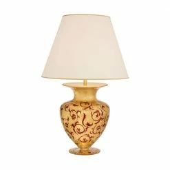 Kolarz® Tischleuchte Anfora in Toscana Gold/Red, Höhe 90cm