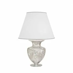 Kolarz Koloarz® Tischleuchte Anfora in Toscana Silver 65cm