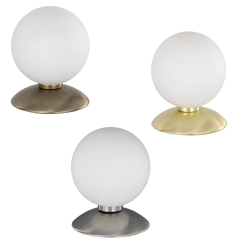 Paul Neuhaus Kugel-Tischleuchte mit Touchdimmer 3 Paul Neuhaus Kugel-Tischleuchte mit Touchdimmer