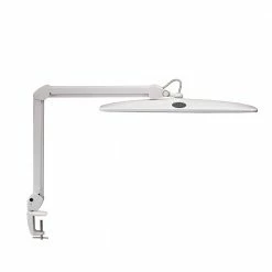 Jakob Maul LED Klemmleuchte, weiß, stufenlos dimmbar, inkl. 21W LED Tageslicht