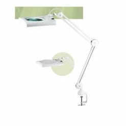 Alco LED Lupenklemmleuchte - 12,4W - Weiß