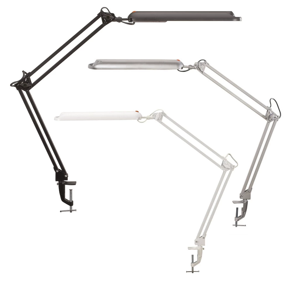 Jakob Maul LED Schreibtischklemmleuchte, technisch, LED Tageslicht, 3 Farben 3 Jakob Maul LED Schreibtischklemmleuchte, technisch, LED Tageslicht, 3 Farben