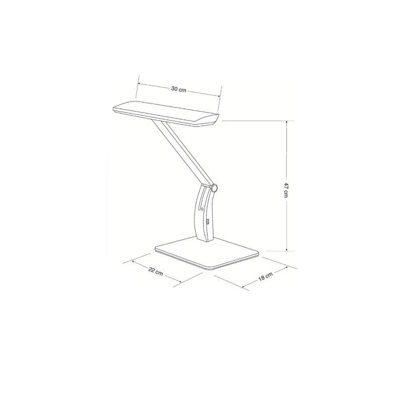 Alco LED Schreibtischleuchte mit Touchfunktion und USB-Schnittstelle 4 Alco LED Schreibtischleuchte mit Touchfunktion und USB-Schnittstelle – Bild 2