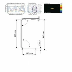 Jakob Maul LED Schreibtischleuchte, Büroleuchte, Touchdimmer, Aluminium schwarz -Tischleuchten Verkäufe led schreibtischleuchtebroleuchtetouchdimmeraluminium schwarz 1024163Maul jakobmaul 8202295