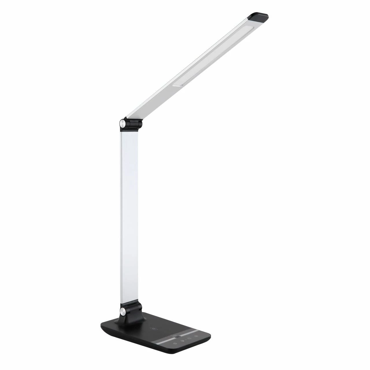 GLOBO LED Tischleuchte Lampe mit Sensor CCT-LichtfarbsteuerungWireless charging USB Anschluss Gesten-Dimmer Tischlampe silberfarben und schwarz 6 GLOBO LED Tischleuchte Lampe mit Sensor CCT-LichtfarbsteuerungWireless charging USB Anschluss Gesten-Dimmer Tischlampe silberfarben und schwarz – Bild 4