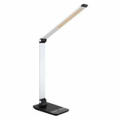 GLOBO LED Tischleuchte Lampe mit Sensor CCT-LichtfarbsteuerungWireless charging USB Anschluss Gesten-Dimmer Tischlampe silberfarben und schwarz 17 GLOBO LED Tischleuchte Lampe mit Sensor CCT-LichtfarbsteuerungWireless charging USB Anschluss Gesten-Dimmer Tischlampe silberfarben und schwarz -Tischleuchten Verkäufe led tischleuchte lampe mit 58425Sh1280x1280 globo 58425s