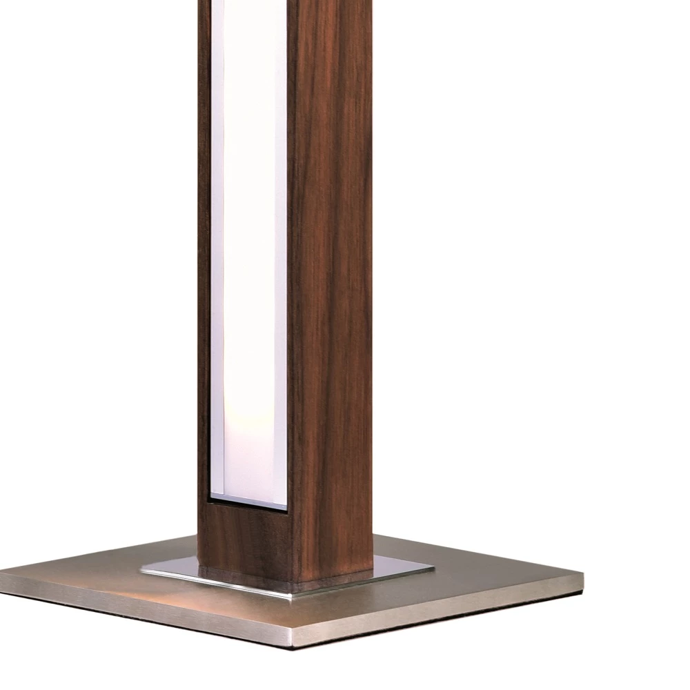 HerzBlut LED Tischleuchte, Massivholz, Asteiche o. Nussbaum, H= 46cm, dimmbar 4 HerzBlut LED Tischleuchte, Massivholz, Asteiche o. Nussbaum, H= 46cm, dimmbar – Bild 2