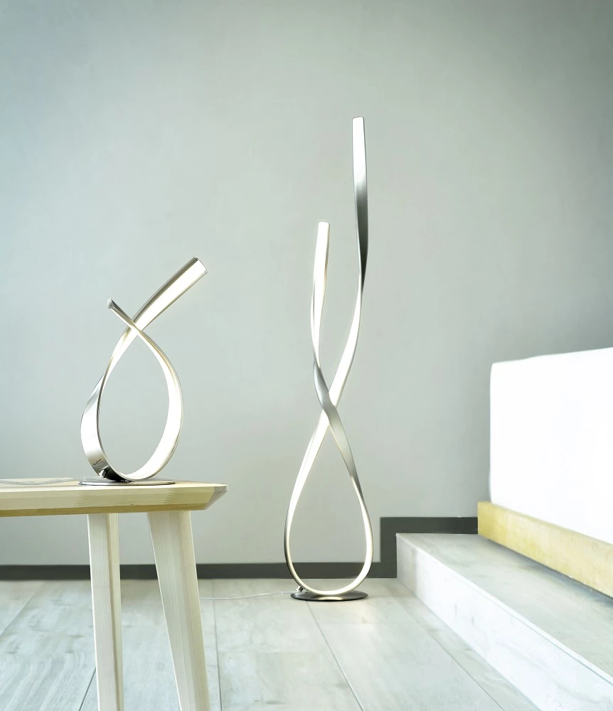 Paul Neuhaus LED Tischleuchte,Metall, goldfarbig, stahlfarbig o. schwarz-rostfarbig 4 Paul Neuhaus LED Tischleuchte,Metall, goldfarbig, stahlfarbig o. schwarz-rostfarbig – Bild 2